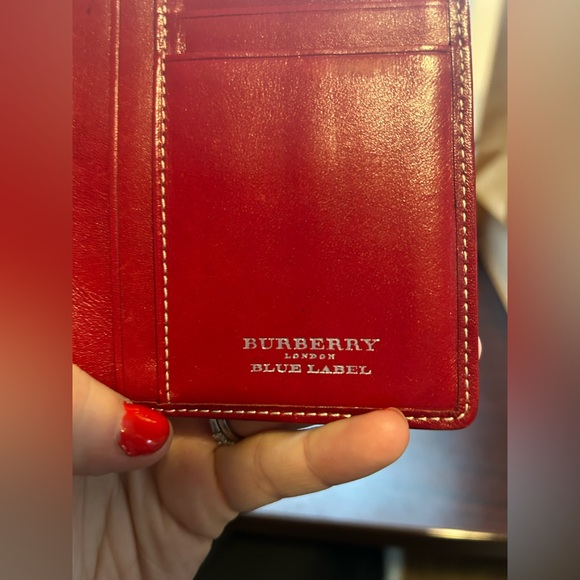 Authentic Burberry Blue Label Wallet - Picture 10 of 13